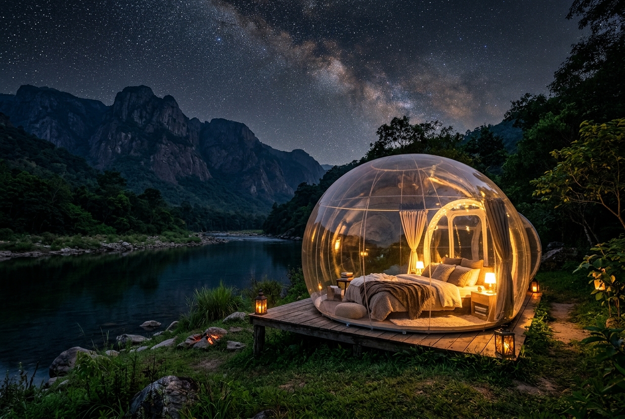 Umngot Crystal Waters & Shnongpdeng River Camp
